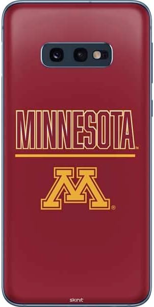 Skinit Decal Phone Skin Compatible with Samsung Galaxy S10e - Officially Licensed College Golden Gophers Design