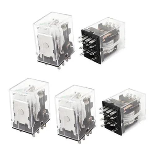 Relais de puissance 4PDT HH54PL pour automatisation de commande en courant continu 220V