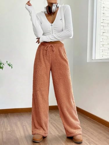 Image of KOTTY Women's Baggy Formal Black Pants | Elegant Straight Fit Trousers for Office & Casual Wear | Trendy High Waist Bottoms