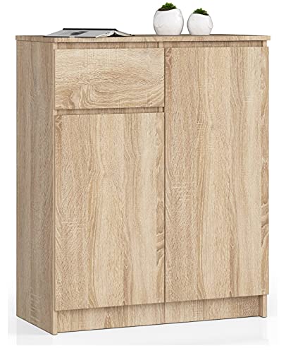 AKORD Cómoda K80 con 2 Puertas y 1 cajón