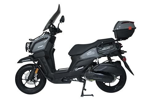 HHH Tank Supreme 200cc Motorcycle with Windshield Big...