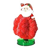 Größe: 8,3 × 6 cm HWTOP Weihnachtsbaum Papierbaumblüte Kreatives Papier Baum Magie Wachsender Baum Spielzeug Jungen Mädchen Neuheit Weihnachten 40ml, Rot(40ML)