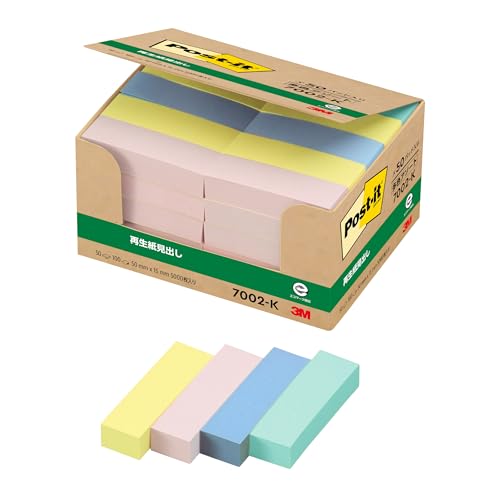 大特価■　付箋　Post-it透明（プラタイプ） 50冊まとめ売り Amazon.co.jp: ポストイット 付箋 見出し パステルカラー 50