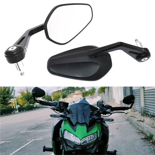 Espejo retrovisor para motocicleta en rutas de fin de semana con Ninja ER6N 7