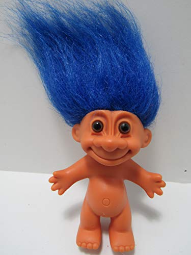 Russ Troll Doll Naked Blue miniatura 1