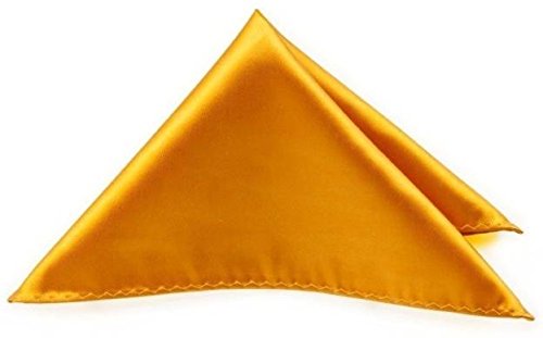 Michelangelo Satin Pocket Square (Yellow)