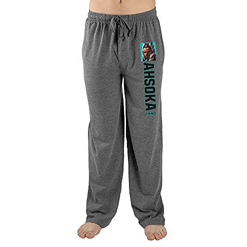 Star Wars Clone Wars Ahsoka Tano Character Heather Grey Sleep Pajama Pants