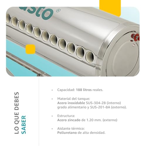 Boilers solares de 15 tubos 5 Imagen adicional