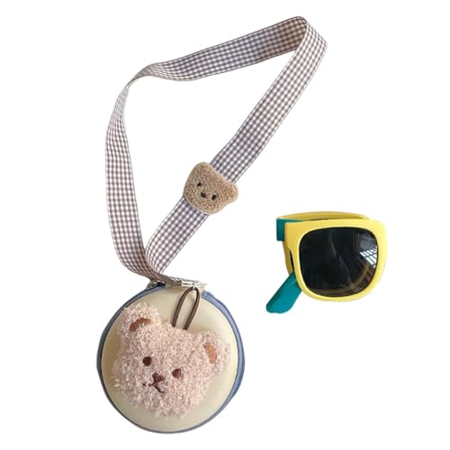 Gafas De Para - PC AC, 4.92 Pulgadas, Gafas De Bebé, Bisel De Polarizadas | Bisel De Protección UV, Montura Ligero Y Duradero, Diseño De Lentes Anti-E, amarillo, Se référer au descriptif