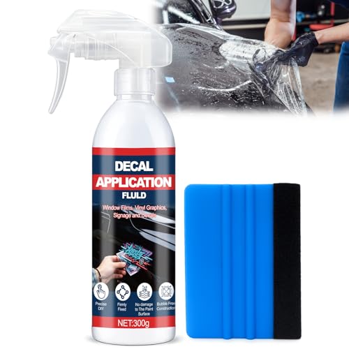 JAOJAO Decal Application Fluid, Durable Adhesive, Bubble-Free for...