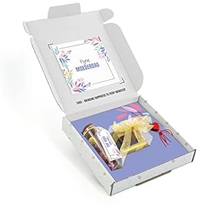 THNX – Moederdag Cadeau – Bonbons – Droogbloemen – Bedankt Mama – Brievenbus Cadeau – 20 x 18.5 x 2.8