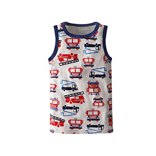 HUAER& Toddler Boys' 2-3 Pack Tank Tops2