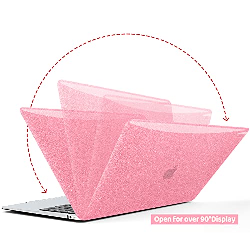 Capa para MacBook Air 13 da Anban 2019 2018 versão A1932, capa fina para laptop com proteção suave b