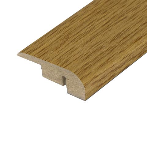Universal Moudlings End Profile, Stop, Perimeter Edge For Laminate & Wood Flooring Threshold Bar (Oiled Oak)