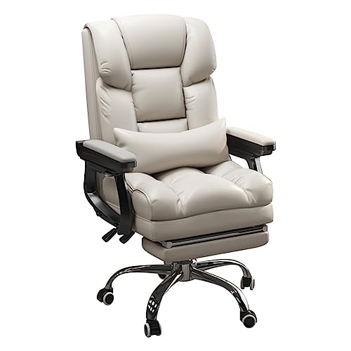QUSYZD Silla de Juego, Silla ergonómica de Escritorio de Oficina, sillas Decorativas para Adultos, Silla de Respaldo Alto, Silla elevadora Boss, Silla para Estudiantes,