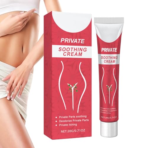 Crema Hidratante Vaginal Natural, Bálsamo Vulva - Sequedad, Picor, Ardor E Irritación, Cuidado Femenino Orgánico Para Apoyo Menopausia, Pomada Sin Perfume, 50g, Tratamiento Íntimo Piel