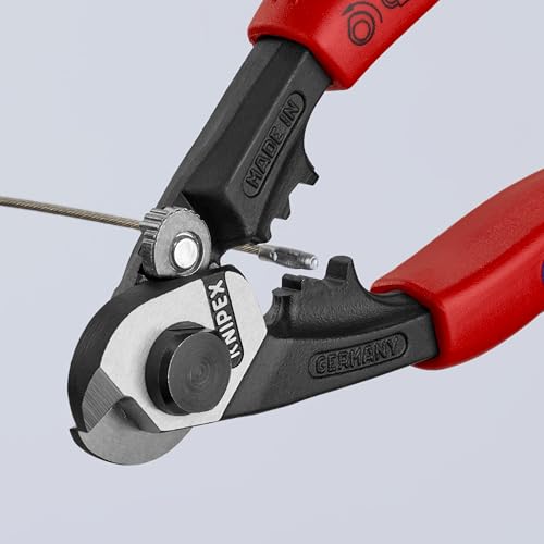 Knipex 95 62 190 SBA Komfort Grip Drahtseilschere, – Ansicht 6