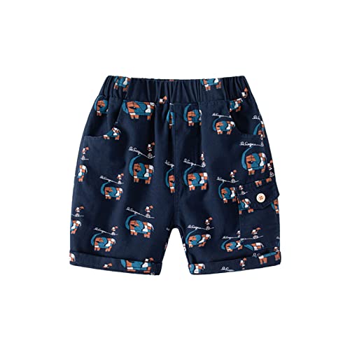 generic New Baby Boy Clothes Pull On Cartoon Prints Pockets Sports Jogger Workout Cargo Pants Shorts