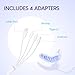 Teeth Whitening Kit with Gel Pen: 32X LED Accelerator Light for Sensitive Teeth