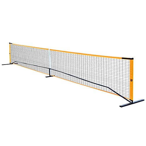 AGULIUM Pickleball Set with a Pickleball Net 4 Pickleball Paddles 4 Pickleballs a Carrying Bag Pickleball Net Size 22ftx36inx20in