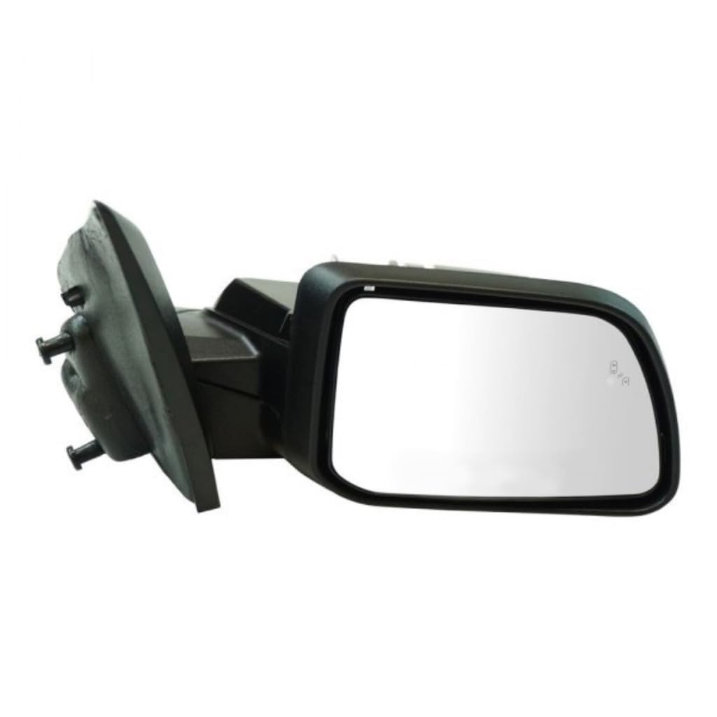 TRQ Passenger Side Power Mirror For 2011-2015 Ford Edge - Heated & Chrome