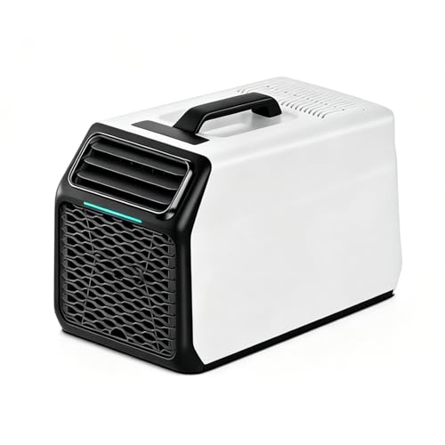 Aire Acondicionado Portátil, Unidad De Aire Acondicionado Para Tienda De Campaña De Enfriamiento Rápido De 1900 Btu 800 W, Enfriamiento Por Compresor Con Deshumidificador, Aire Acondicionado Po white