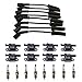 TRQ Ignition Coil & Spark Plug Kit 17 Piece Iridium Plugs Compatible with 2009-2014 Cadillac CTS Escalade 2011-2015 Chevrolet Silverado 1500 2011-2016 Silverado 2500 HD 2013-2019 GMC Sierra 2500 HD