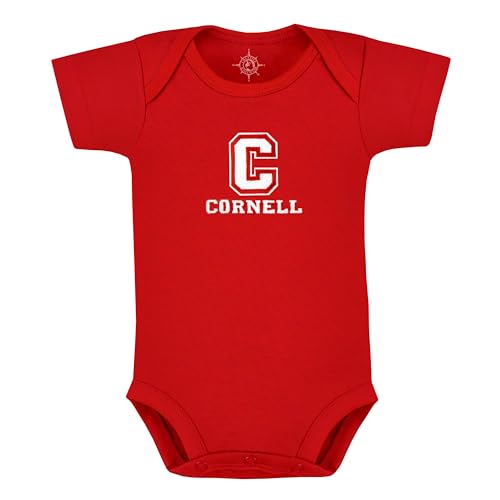 Cornell University Big Red Newborn Baby Bodysuit,Red,12 Months
