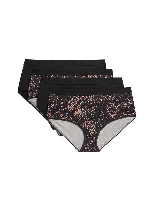 marks & spencer Women's Polyamide No Visible Panty Line Modern Briefs (Pack of 4)-picture-12