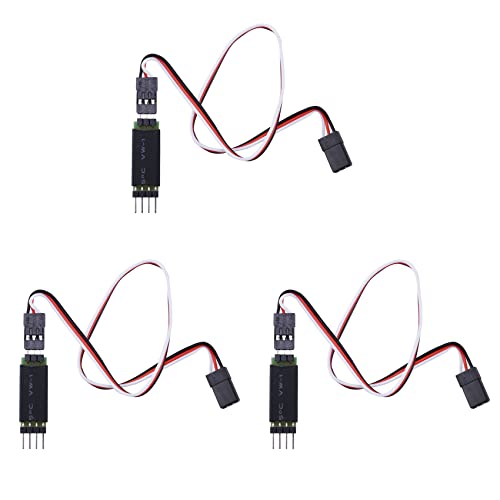 Lot de 3 lampes LED - Système de tableau - 3 canaux marche/arrêt - Pour Redcat Axial Scx10 D90