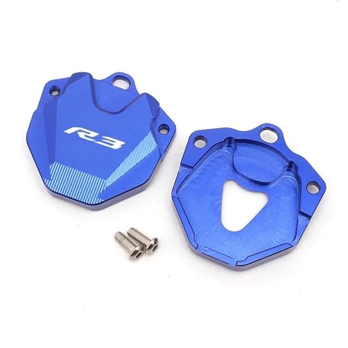 Llavero de aluminio CNC Yamaha YZFR3 protector de llave de moto 4