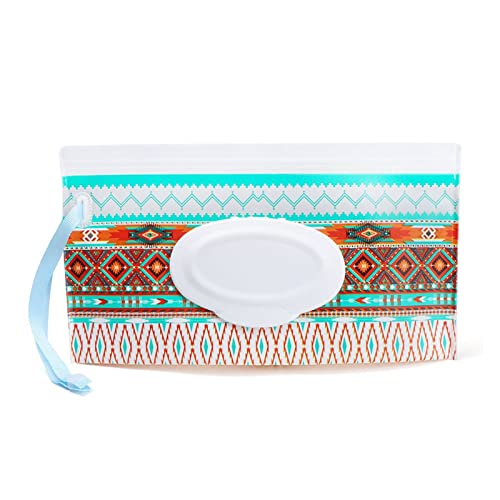 LSXUE New Baby Wet Wipe Fouch Toallitas Titular de toallitas Uso Recargable Uso de Limpieza húmedo Bolsa de Limpieza Cubierta de pañuelo Caja de Tejido Cochecito de bebé Accesorio