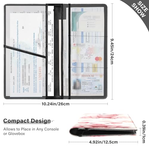 Organizador Para Documentos de Auto PU miniatura 3
