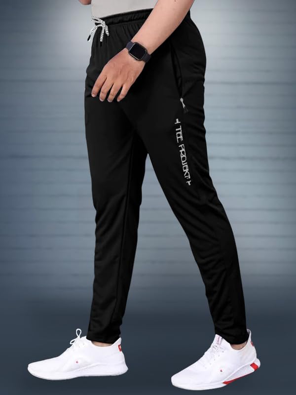 Image of Pinkmint Track Pant for Men ll Soild Track Pant ll Stretchable Regular Fit ll Yoga Wear ll Active wear (Pack of 2)