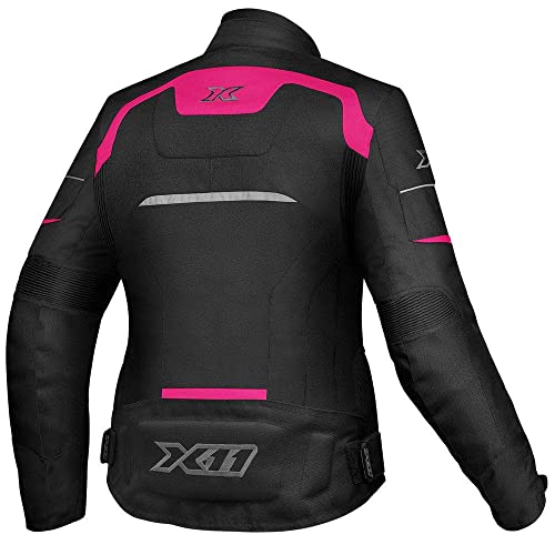 Jaqueta Moto One2 X11 Feminina Impermeável Rosa Tamanho M