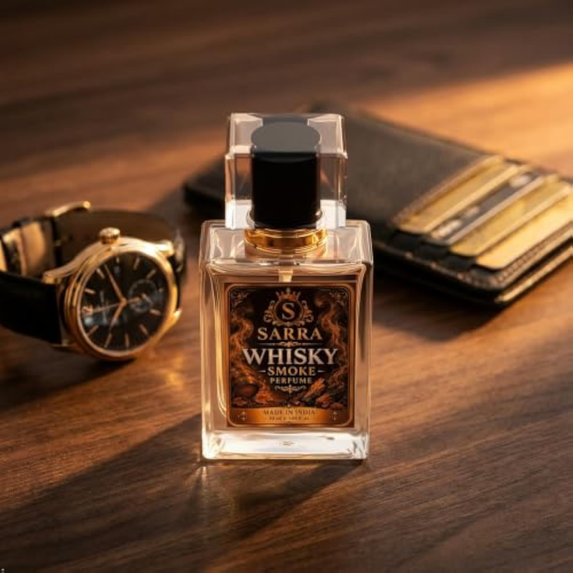 Whisky Smoke Perfume for Men & Women, Premium Fragrance