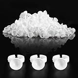 ZXMFDZ 300PCS Glue Rings for Eyelash Extensions Lash Glue Rings Lash Glue Holder Lash Extension Eyel