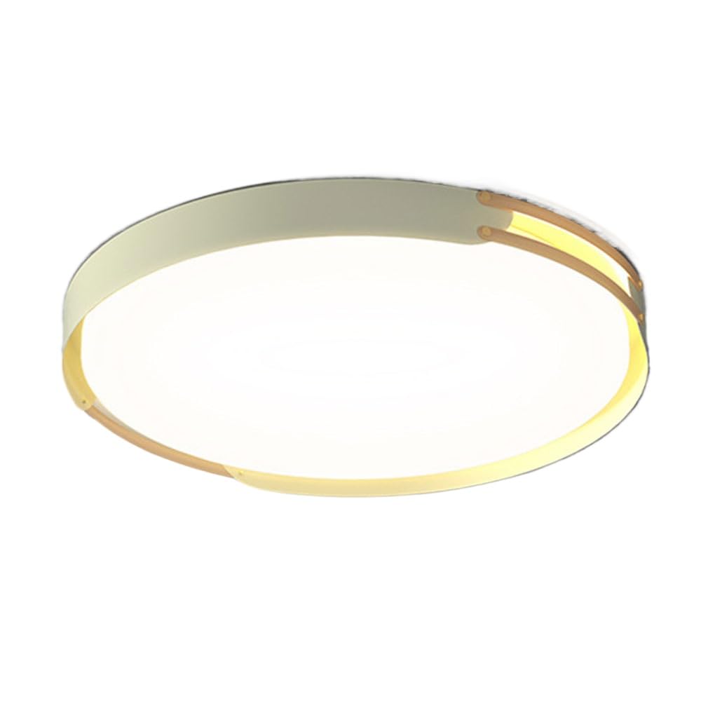 LYMSXAZOU White Ceiling Light 20.4 Inch Flush Mount LED Lamp 24W 3CCT(2700K-5000K) Dimmable Bedroom Entryway Fixture for Foyer Kitchen Closet Hallways