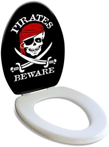 Glows in The Dark! Pirates of The Bathroom!