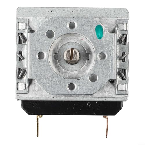 Dolvitrny Temporizador de olla a presión eléctrica con interruptor de campana, mecánico de 15/30/60/90 minutos de duración dual, construcción de metal para uso en cocina (30 minutos)