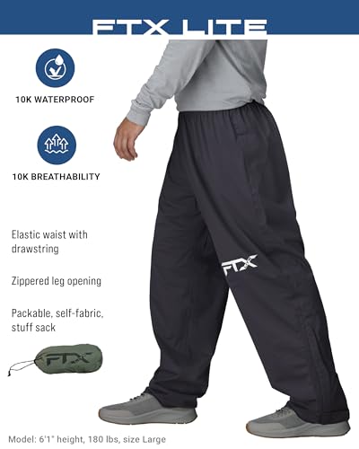 Image of FROGG TOGGS Men's Ftx Lite Waterproof Angler /Fishing Pant with Stretch Fabric