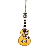 Spanish Guitar Music Instrument Replica Christmas Ornament, Size 5 inch