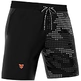 SMMASH Kurze Trainingshose für Herren Sport Gym Fitness, Kurze Hose, Sporthose Kurz Jogginghose zum Krafttraining, Männer-Sportbekleidung, Crossfit-Trainingshose Leich Atmungsaktiv