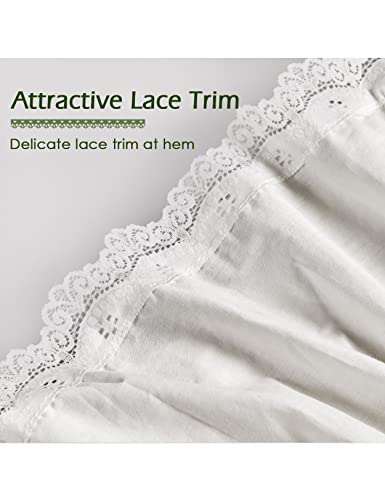 BEAUTELICATE Women 100% Cotton Skirt 3 Tiered A-Line Retro Medieval Skirt3