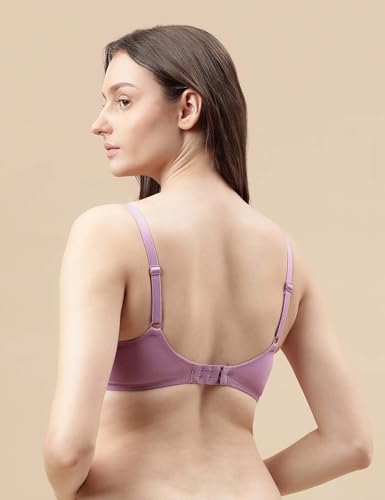 Image of Marks & Spencer Womens Cotton Blend Padded Wired Ultimate Support Demi Cup Bra