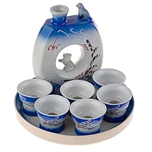 lachineuse Azië Sake Service Blauw