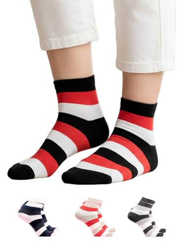 Image of Orbit Ankle Length Socks for Men |Made With Durable & Breathable Cotton | Ideal for Gym, Running, Office | 3 Pair -Multicolor