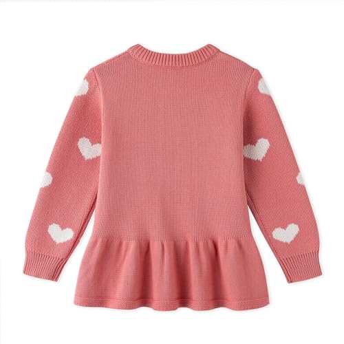 Image of Simplee kids Baby Girl Thin Sweater Solid White Pink Cardigans for Toddler 0-3Years