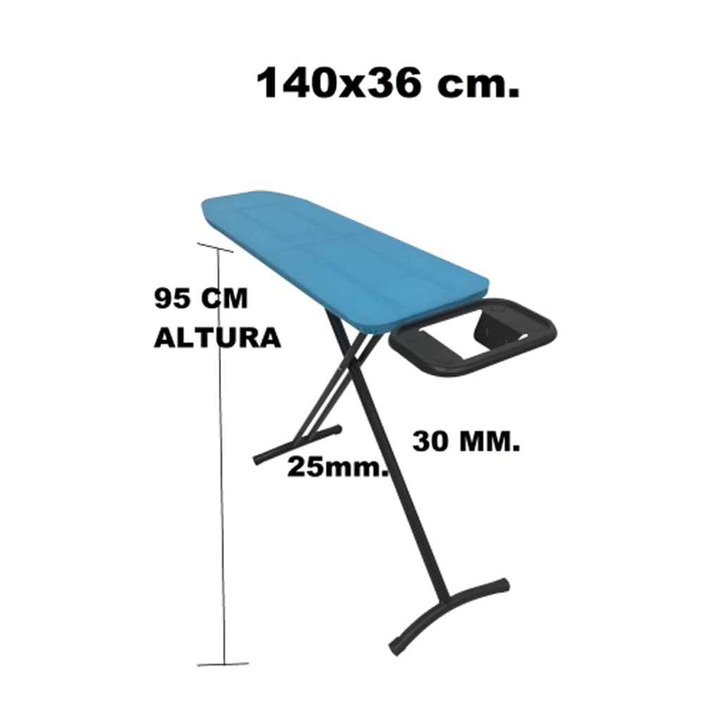 Tabla de Planchar Plegable con Soporte de Hierro Tabla de Planchar portátil ahorrador de Espacio Tabla de Planchar en Forma de U para Dormitorio de lavandería