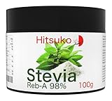 Polvo de Stevia Ultra-Concentrada (100g) | RebA-98 Puro al 98% | 470x Más Dulce que el Azúcar